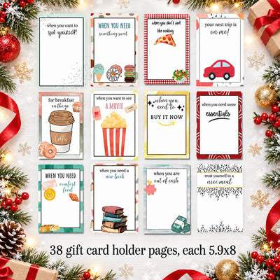 Christmas Gift Card Book